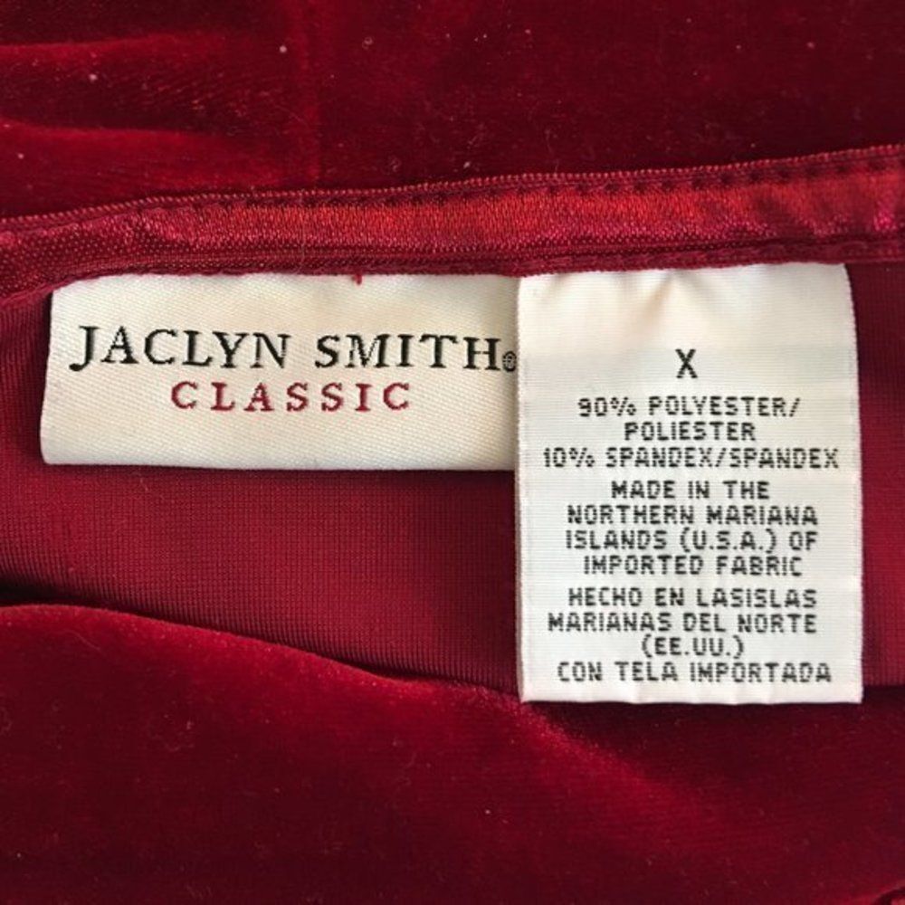 Vintage Jaclyn Smith Red Cowl Neck Sweater Women’s Size X - Picture 3 of 10